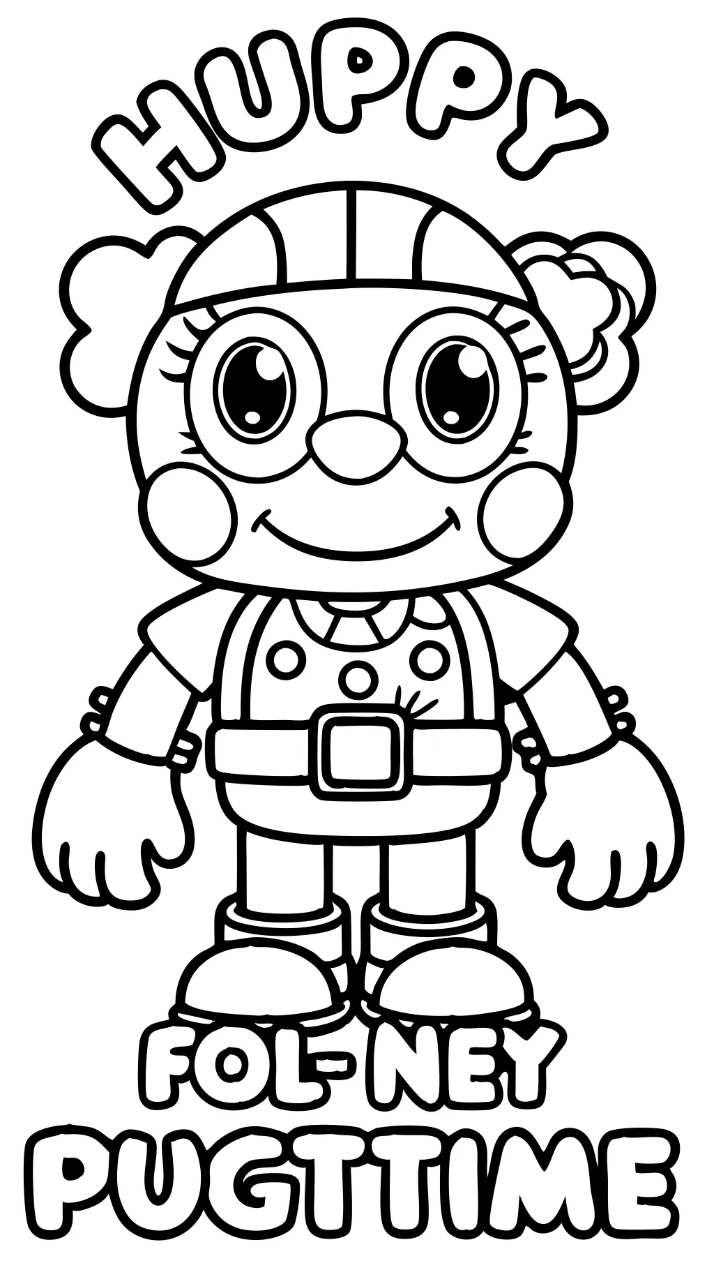 poppy playtime coloring page